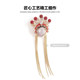National style Peking Opera mask knife and horse dan brooch women's national fashion autumn and winter new suit accessories pin collar pin