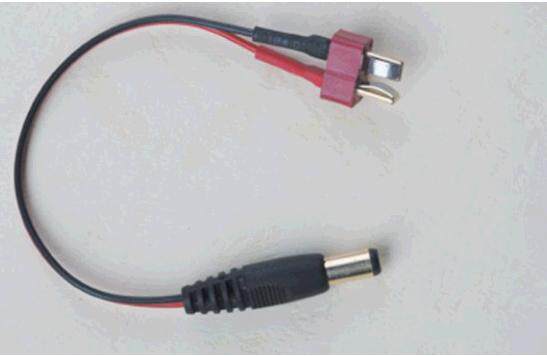 DC 5 5MM inner diameter 2 5MM charging head turning T male head aerial model film spectacle battery DIY accessories