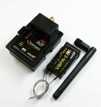 FrSky 2 4G JR Remote control with upgrade suit DJT + V8FR-II HV high frequency head