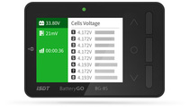 ISDT BG-8S battery intelligent electric display check battery parameters automatically balance cell voltage
