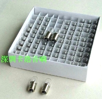 Table Produce High Quality Standard Body Size 6 3v * 150mA Bayonet Small Bulb Thread Small Bulb