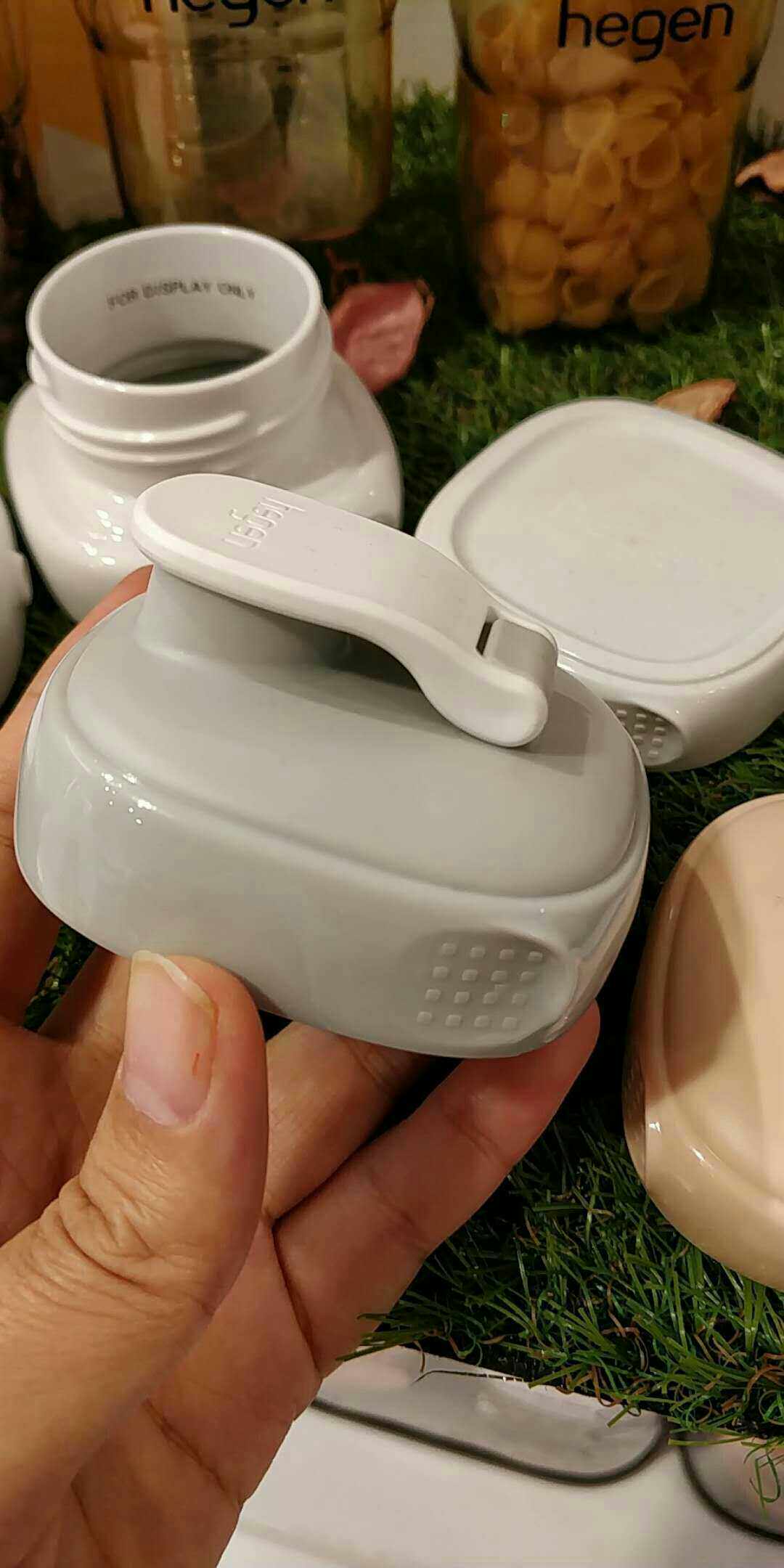 (Spot Special Photo) Hegen Wide Aperture Multifunction Water Glass Cover Accessories Universal Pure Color Water Glass Cover