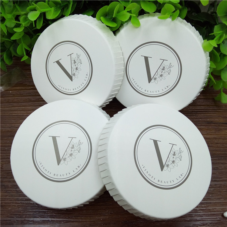 Custom disposable paper cup lid guesthouse Hotel with disposable cup lid glass cup lid 7cm5000 sheet