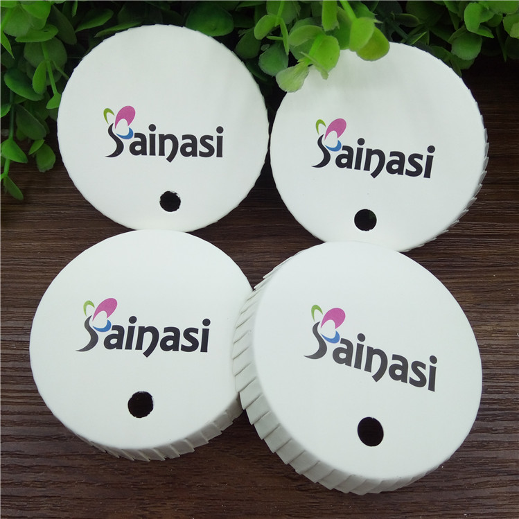 Customized disposable cup lid paper hotel supplies hotel room barber shop 5000 exquisite design