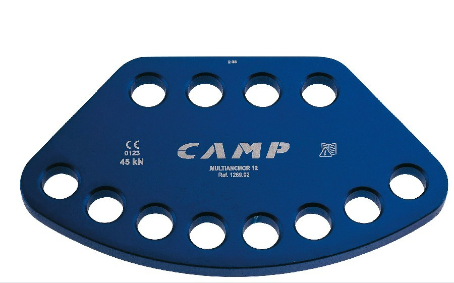 Italy CAMP Campo MUULTIANCHOR 126902 ALUMINIUM ALLOY 12 HOLE SUB-ANCHOR