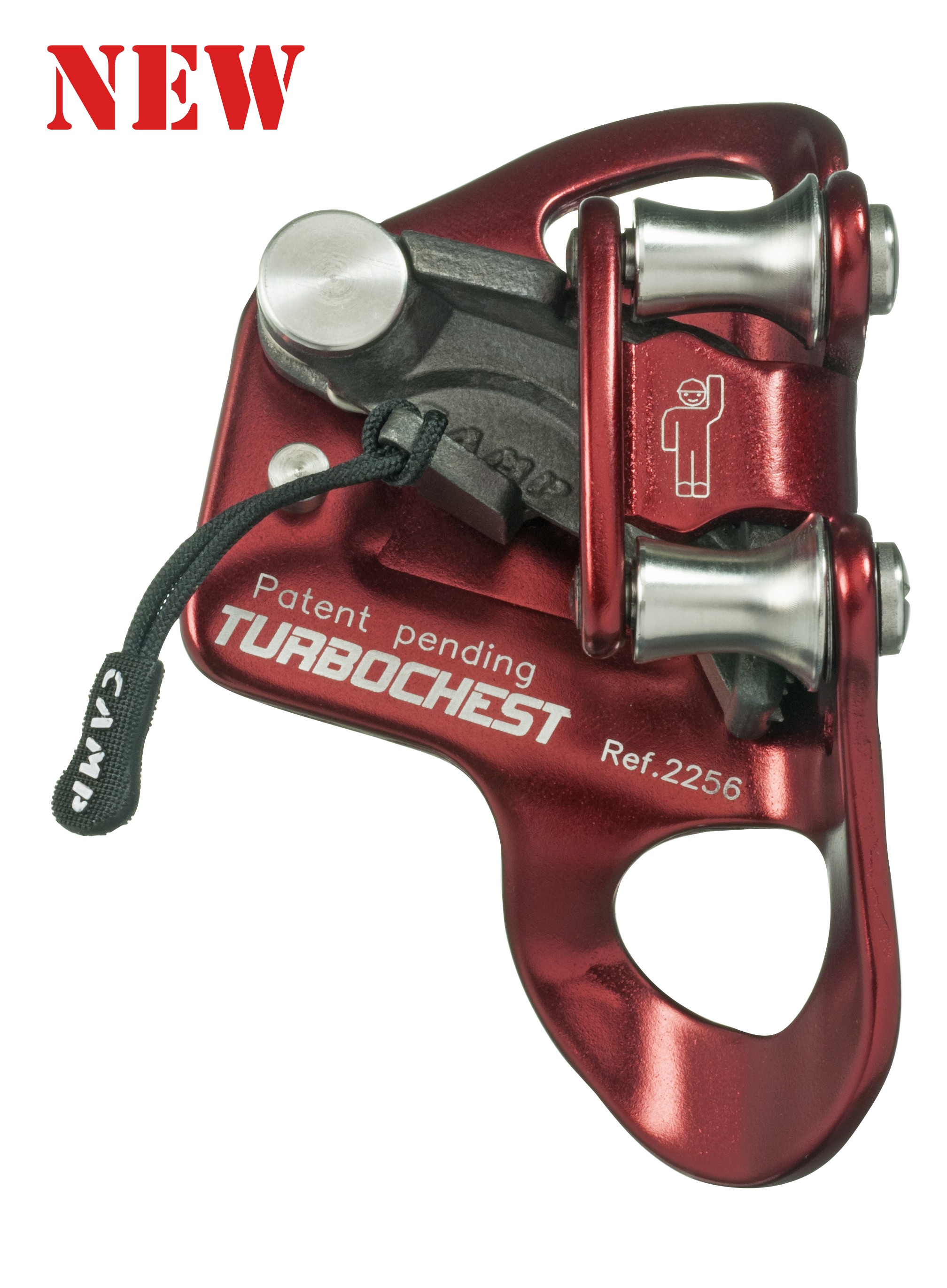 The Italian CAMP Campo TUBOCHEST 2256 chest-type ascender