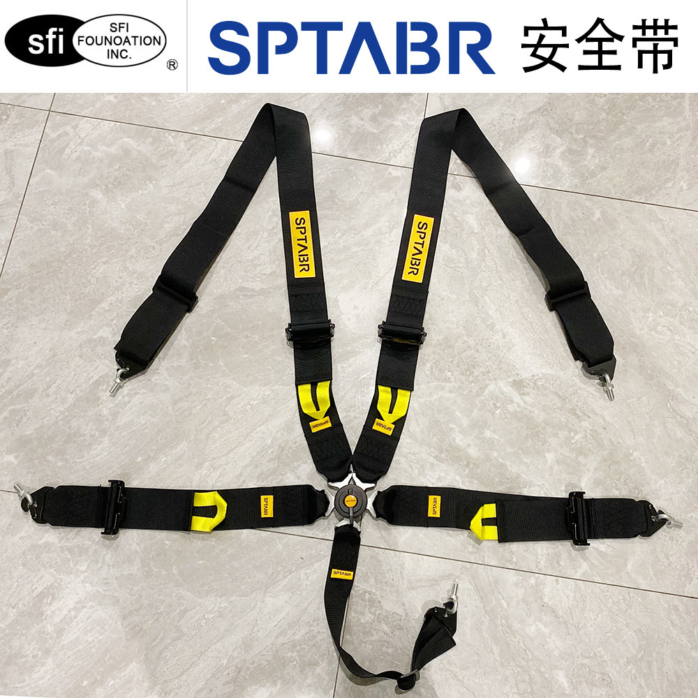 New Sptabr Seat Belt 3 inch 4 5 point SFI Verification Modified Car Band General
