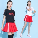 Я люблю тебя China Plaza Dance Clothing New Set Women Dance Dance Service Национальная фитнес -группа