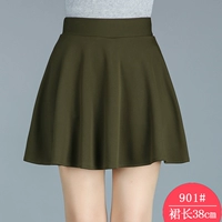 901#армия зеленая юбка длиной 38 см