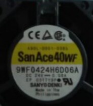 SanAce40WF A90L-0001-0385#X 9WF0424H6D06A 24V Original imported wind