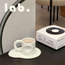 LABOLOGY|Original Design Coffee Cup set Italian concentrated Ceramic Cute color cup Birthday Gift