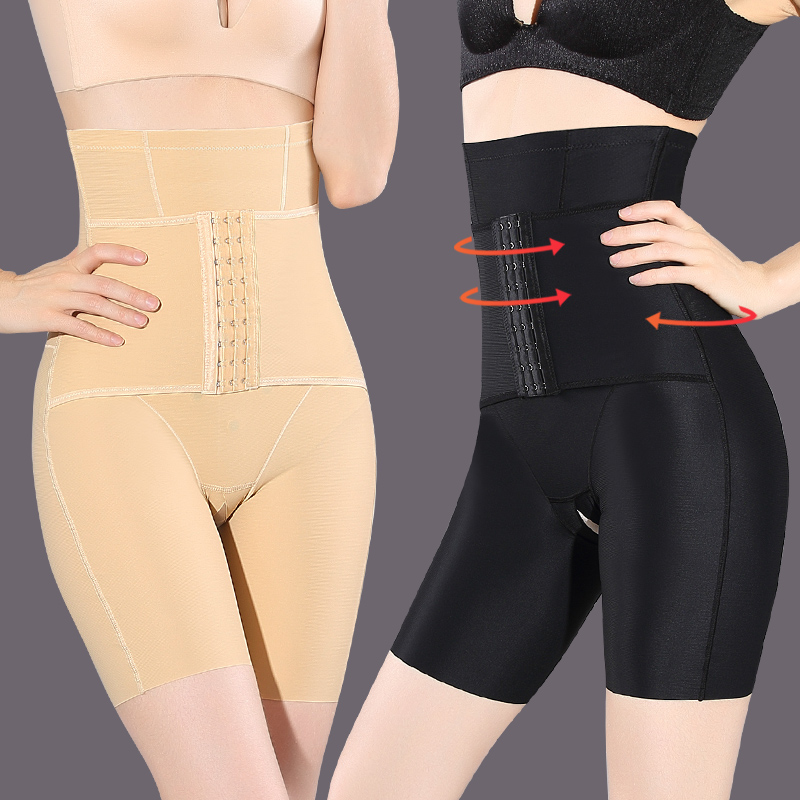 Beam Bellied Briefs Woman Body-body High Waist Lifting Hip Shaping Beauty Body Beam Waist Open Crotch thin collection Stomach Bunch Waist Underwear Reinforcement