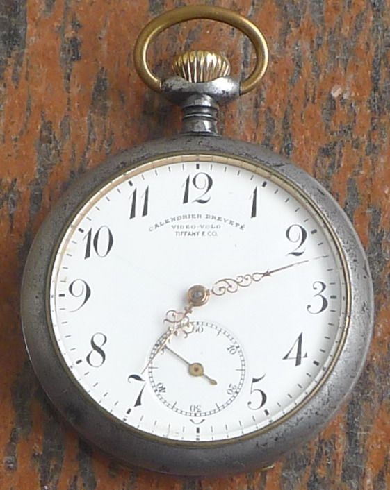 Iron shell rear cover with date week Waimeter 3256