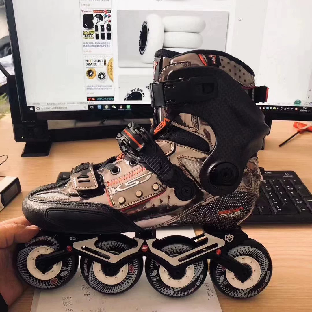 Старая роликовая обувь Micao Shengba SEBA KSJ Phantom Flower Shoes Carbon Cyc -Wheel Skate Shoes Flower Shoes Взрослая обувь высокой категории