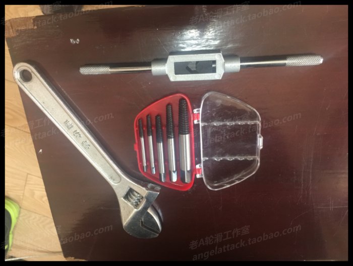 Old A wheel slider knife holder piercing nail sliding teeth screw round wire breaker full set