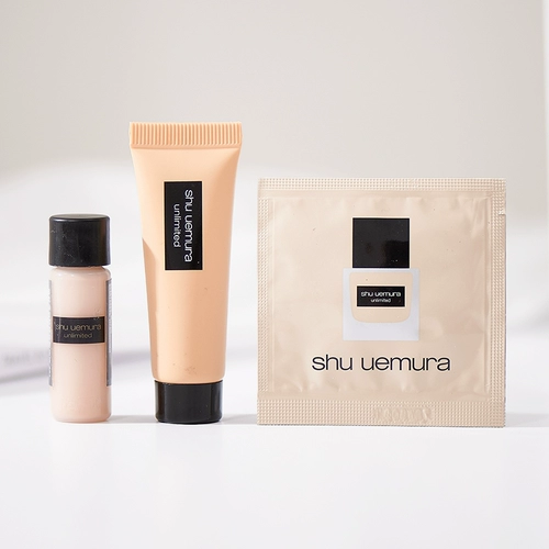 Shu uemura, тональный крем, база под макияж, кремовый водостойкий крем-пудра, пробник, 5 мл, контроль жирного блеска