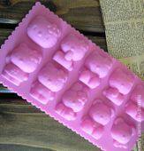 Kitty cat silicone mold cake mold ice tray chocolate mold jelly pudding mold sushi