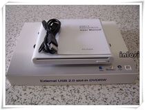 Slot-loading USB DVD burner all-in-one desktop computer notebook universal external optical drive mobile optical drive