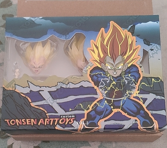 Tangsen Mushroom Vegeta Reprint Yellow-Haired Vegeta Super Saiyan Head Sculpt Shf Vegeta Dragon Ball Brand New