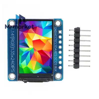 1 14 inch TFT display IPS LCD screen ST7789 HD LCD screen