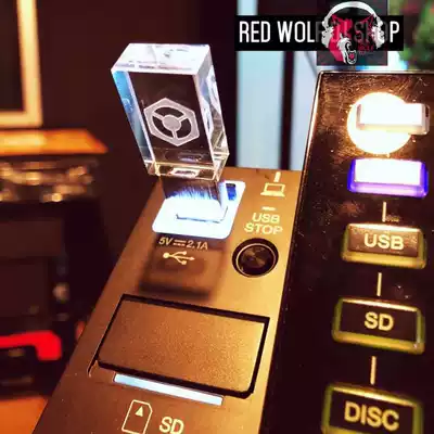 DJDJ controller special luminous crystal 3 0 U disk 32GUSB flash disk 64G