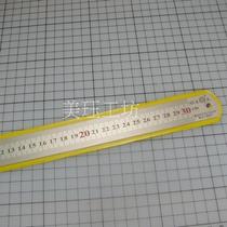 diy handmade leather art leather engraving leather tool 30CM stainless steel ruler steel ruler