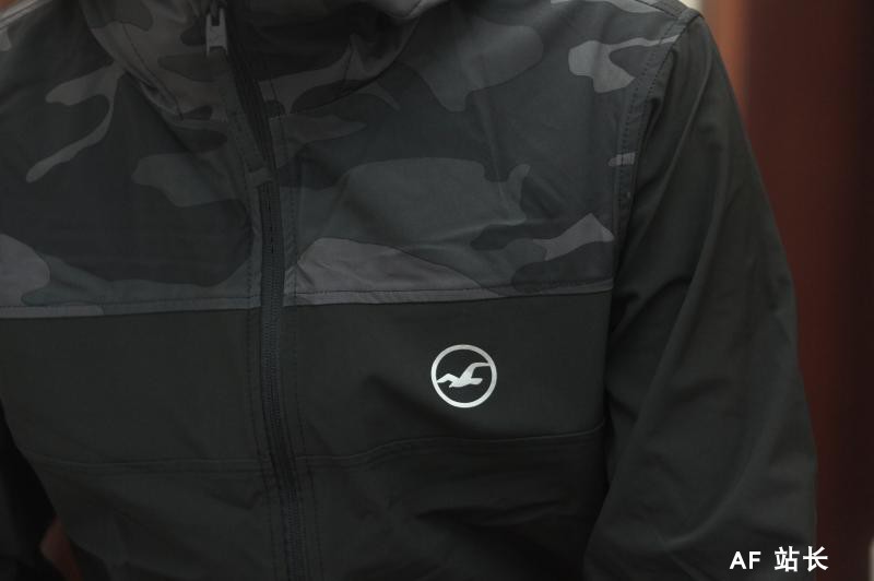 American AF seagull hollister hco18 áo chống thấm nước thể thao căng nylon áo khoác gió nam 1 lớp