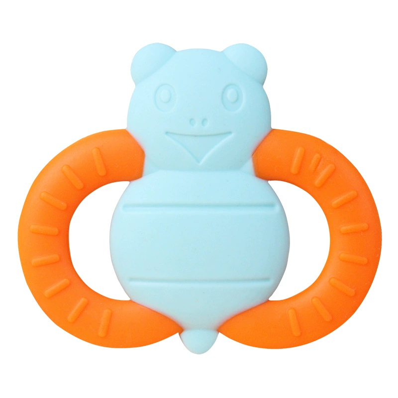 [Được đề xuất] Xierbao Tất cả các loại keo silicon Ong silicone Teether Molar Keo hoạt hình Răng phong cách 9084 - Gutta-percha / Toothbrsuh / Kem đánh răng