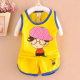 Clearance processing Summer vest cotton suit children boys and girls T-shirt baby baby outing clothes 0-2 years old