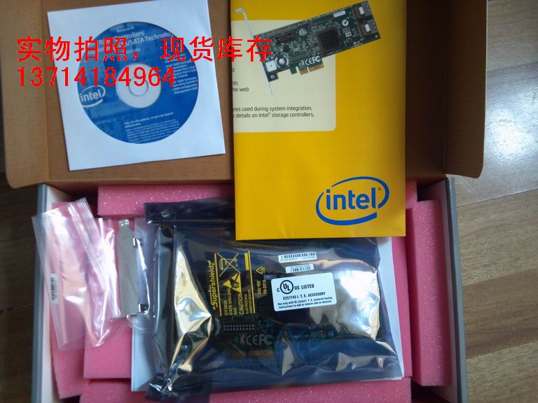 New box Pack 8208ELP SAS SATA RAID5 SAS Card 2680 8708EM2 Intel United Insurance