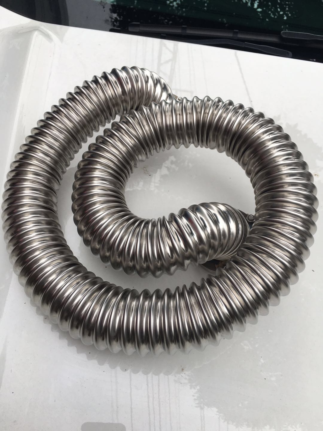 Commercial noodle cooker Steamed bun stove Hot noodle barrel accessories Fire pipe Bellows round pipe Combustion pipe 