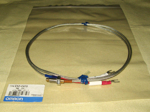 Original installation of the OMRNO thermocouple E52-CA1D 6M