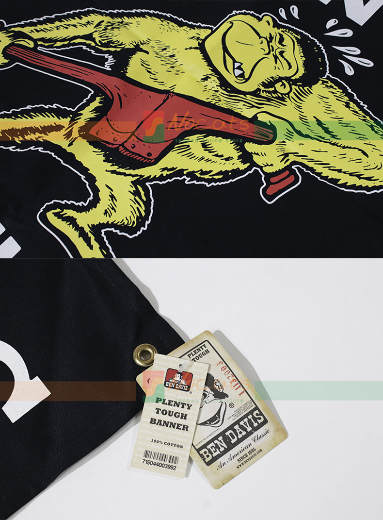 Гобелен bendavis banner 美式大猩猩布标房间客厅卧室装饰挂布毯背景布