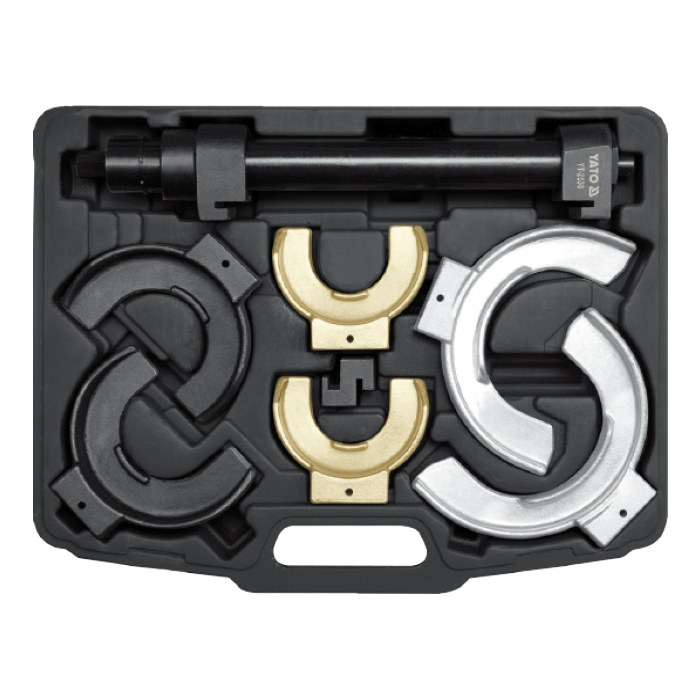 Yiertuo original auto repair tool non-detachable shock-absorbing spring compressor shock-absorbing repair 7-piece set YT-2536