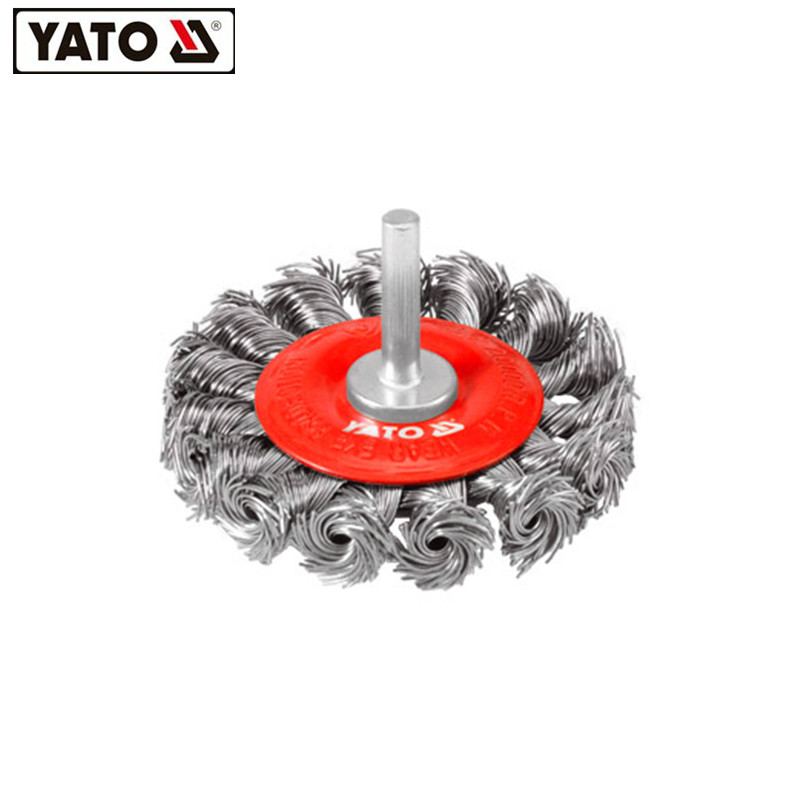 Easy Elle Rio with lever flat type twisted wire wheel disc wheel steel wire to rust wheel polished rust polished YT-4759