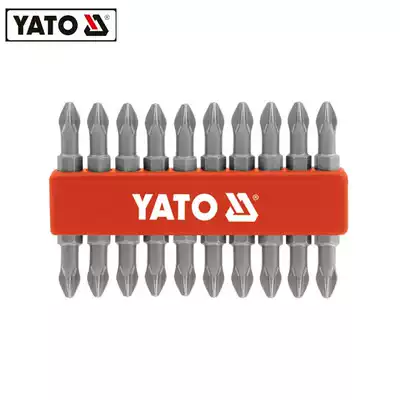 Ilto YATO YATO original S2 material non-slip double head cross screw screwdriver head batch head set set YT-0481