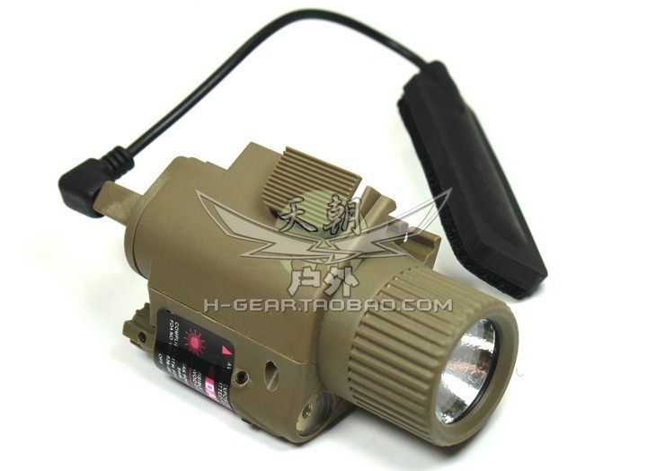 [USD 46.65] U.S. downlink QD M6 laser flashlight LED strong light ...