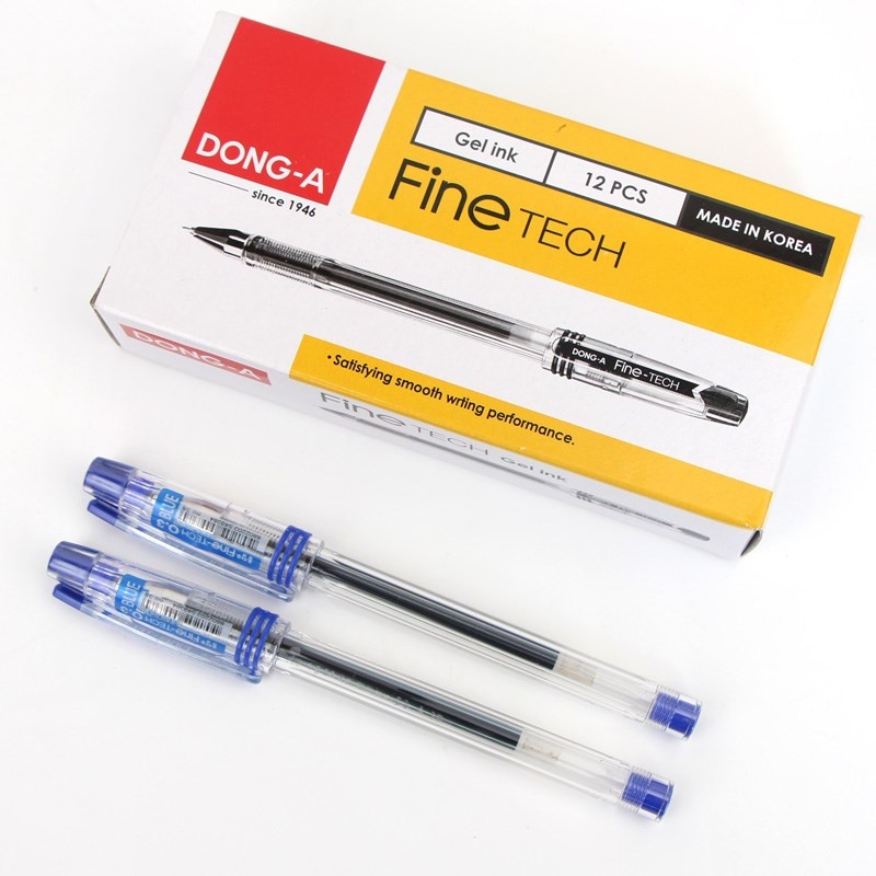 DONGYA DONG-A Gel pen Water pen Writing pen Signature pen Financial pen Black Red Blue 0 3mm
