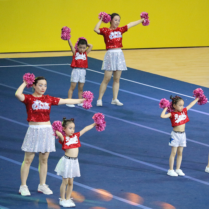 Custom-made cheerleading costumes cheerleading uniforms cheerleading clothing aerobics clothing new 19 students adult female