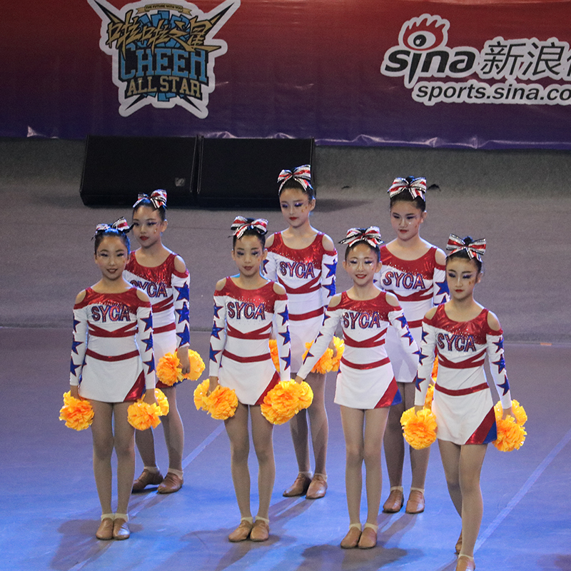 Customized cheerleading clothing cheerleading clothing cheerleading clothing competitive aerobics clothing new 19 students adult