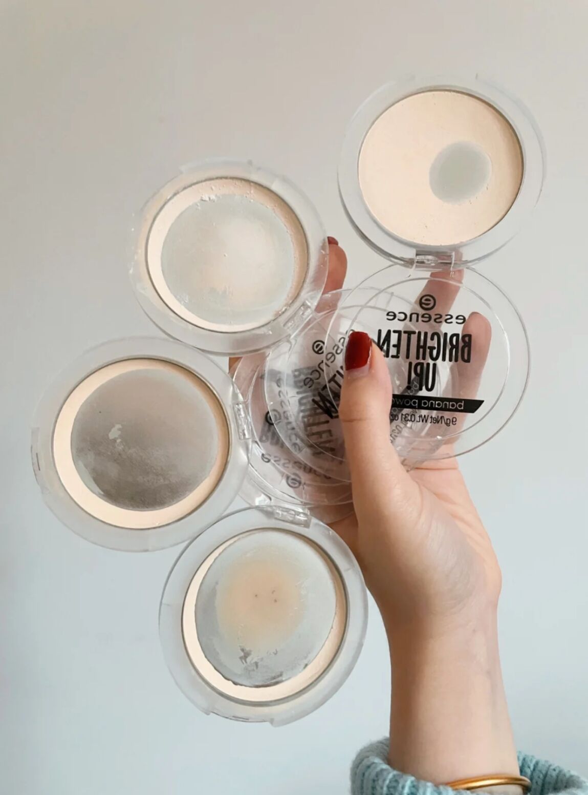 Grinding Leather One Austere German Essence Banana Pink Cake Matte Jugio Honey Powder Cake Control Oil Clear Foggy Face Flawless