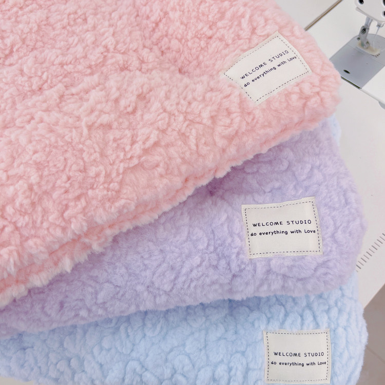 Handmade pet mats floor cushions winter warm plush kennel cat cage mats sleep machine washable