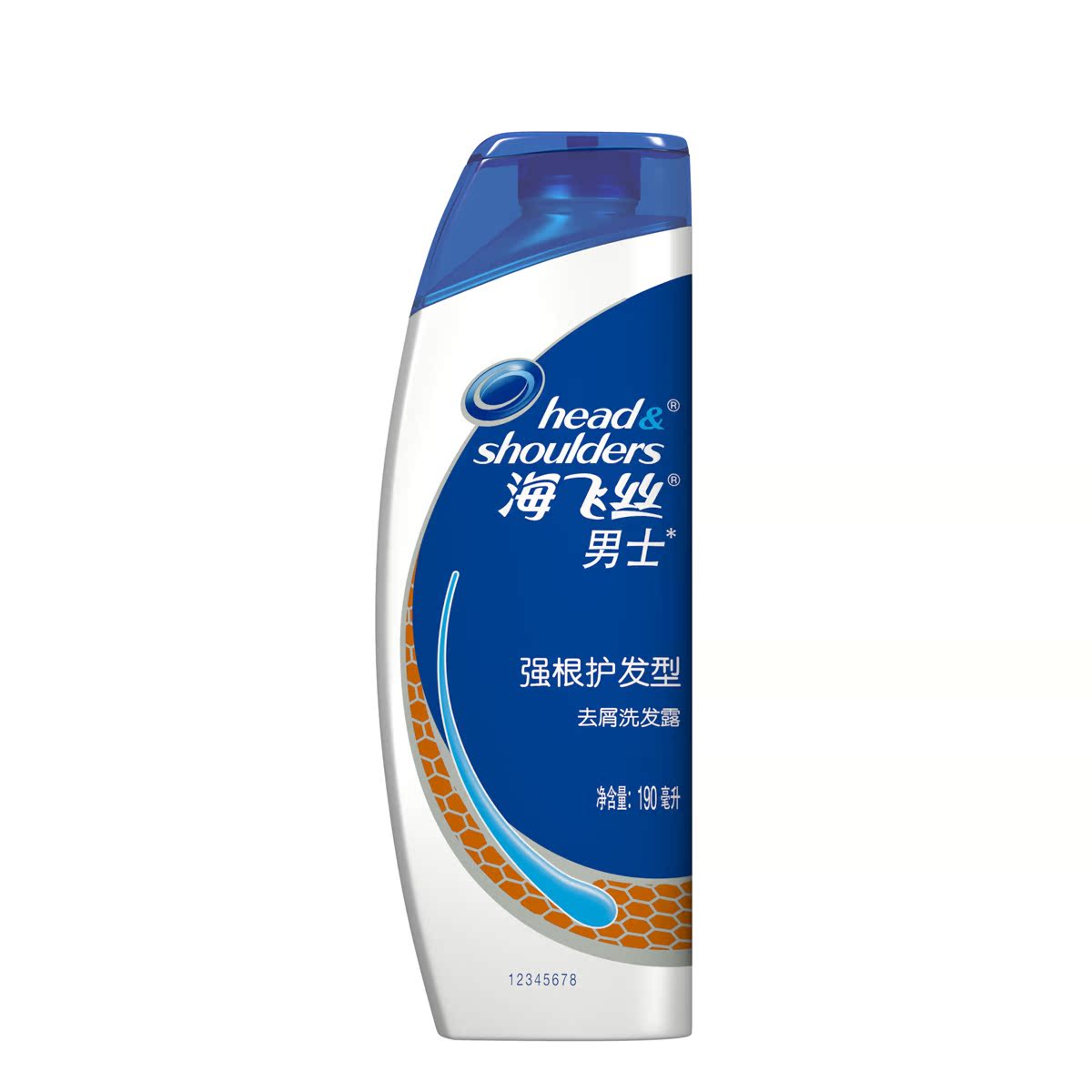H&S海飞丝强根护发型去屑洗发水190ml 洗发露宝洁专卖洗发露男女