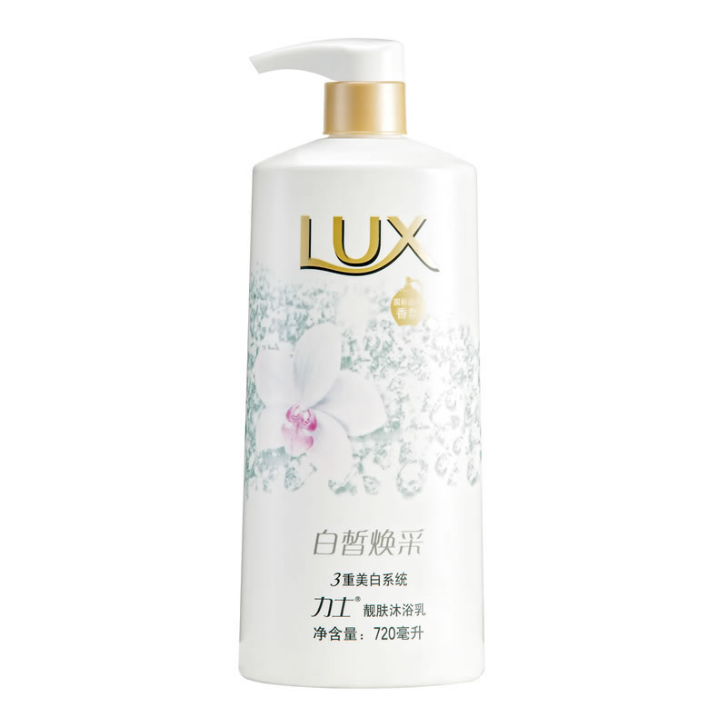 力士靓肤沐浴乳白皙焕采720ml 沐浴露沐浴液持久留香美白男女
