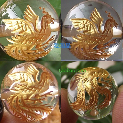 Феникс подходит для мужчин и женщин, белый белый кварц, браслет из кварца, резные бусины