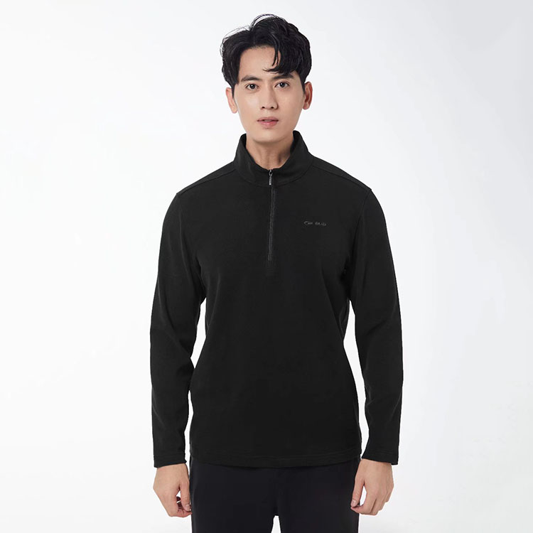 CARAVA Calvo's new men's autumn and winter warm and breathable stand-up collar pullover fashion casual fleece 451133