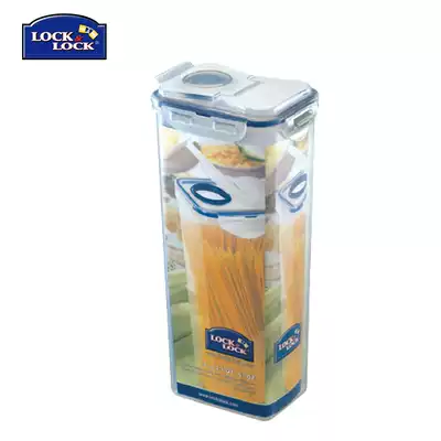 Lock and lock plastic preservation box Grain box noodle box sealed box HPL819F refrigerator storage box 2L