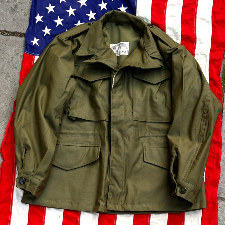 Army Green M43 Trench coat World War II men outdoor mid-length field trench coat military fan tactical spring and autumn coat
