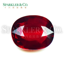 GRS Certificate 2 00 carat natural Non-burning pigeon Blood Red Ruby Bare Stone jewelry custom ring pendant