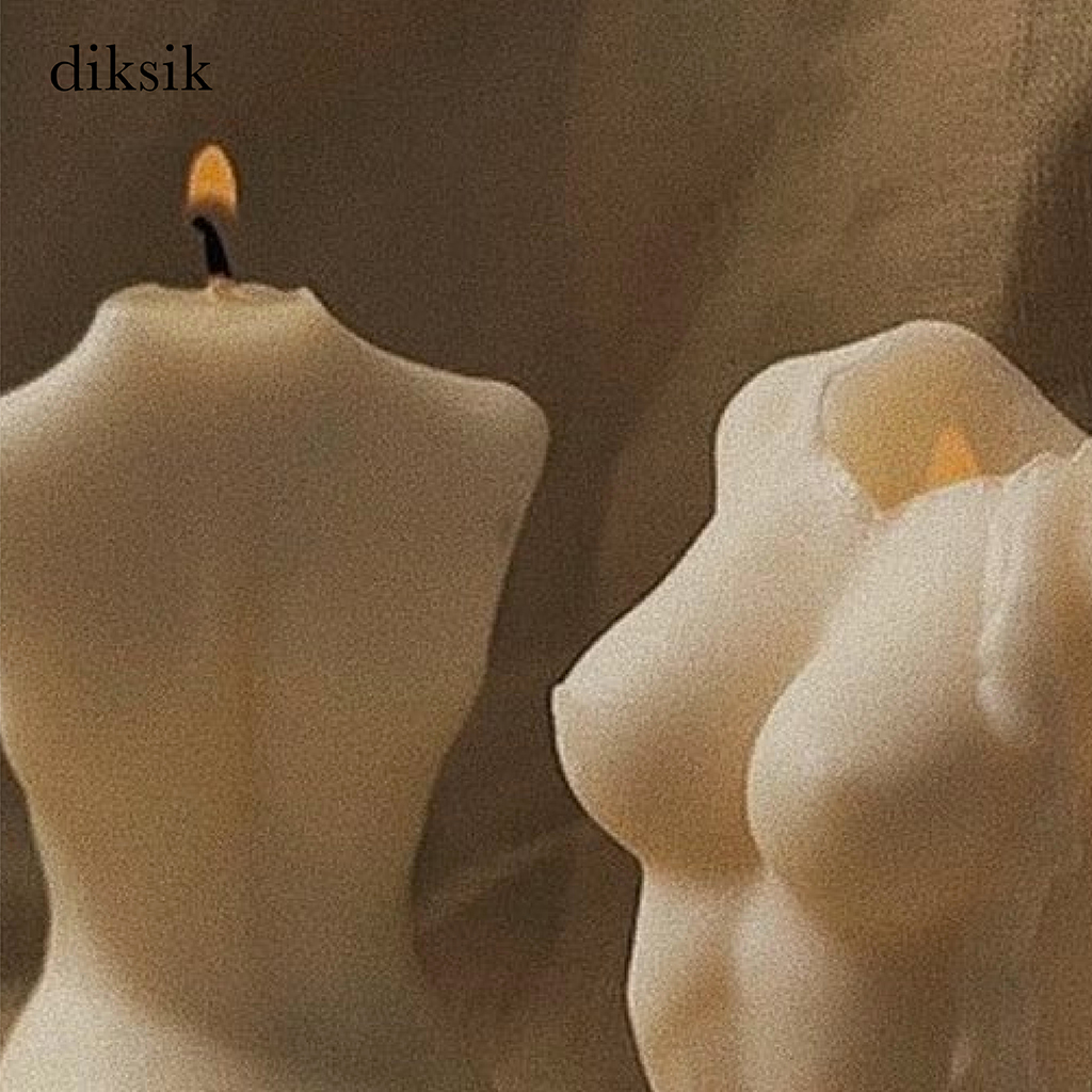 diksik Torso Candle human styling candle ins wind home Soft decorations hem pieces art gifts